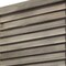 Homeroots 3 Panel Grey Shutter Screen Room Divider 376804 - alternate 3